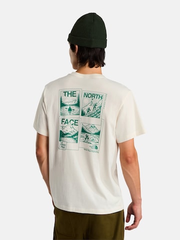 THE NORTH FACE Shirt 'M PHOTO SOUVENIR RELAXED SS TEE' in Wit