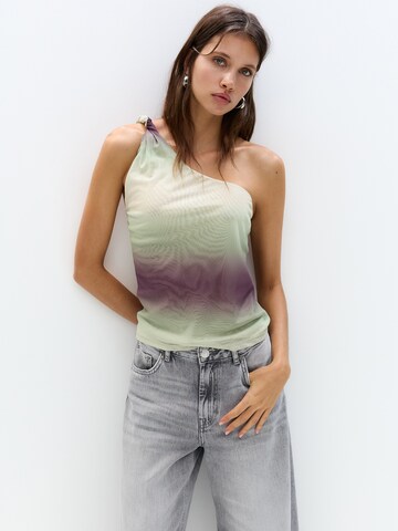Top di Pull&Bear in colori misti: frontale