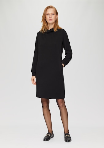 s.Oliver BLACK LABEL Jurk in Zwart