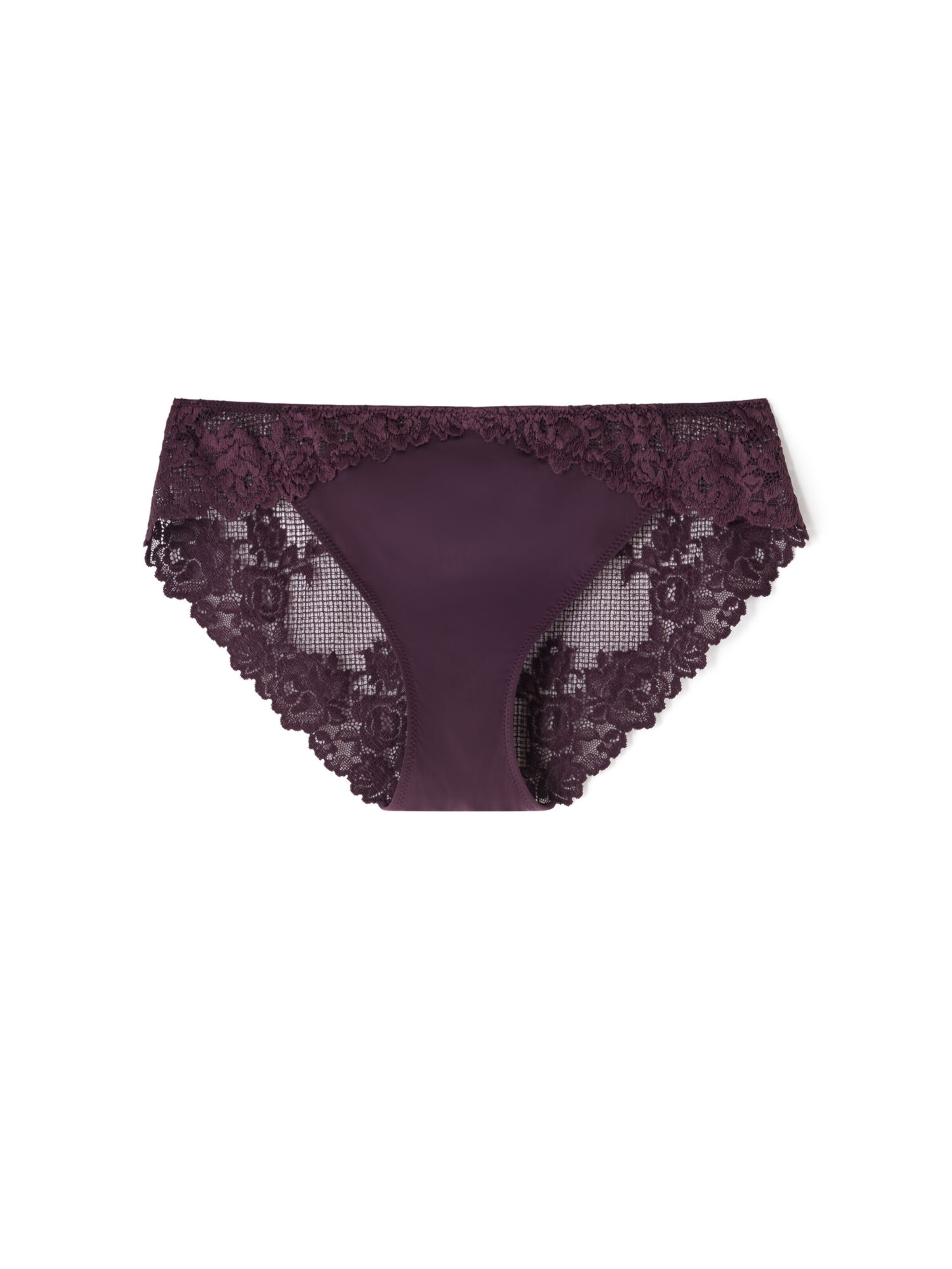 INTIMISSIMI Slip 'Pretty Flowers' in Lila: Vorderseite