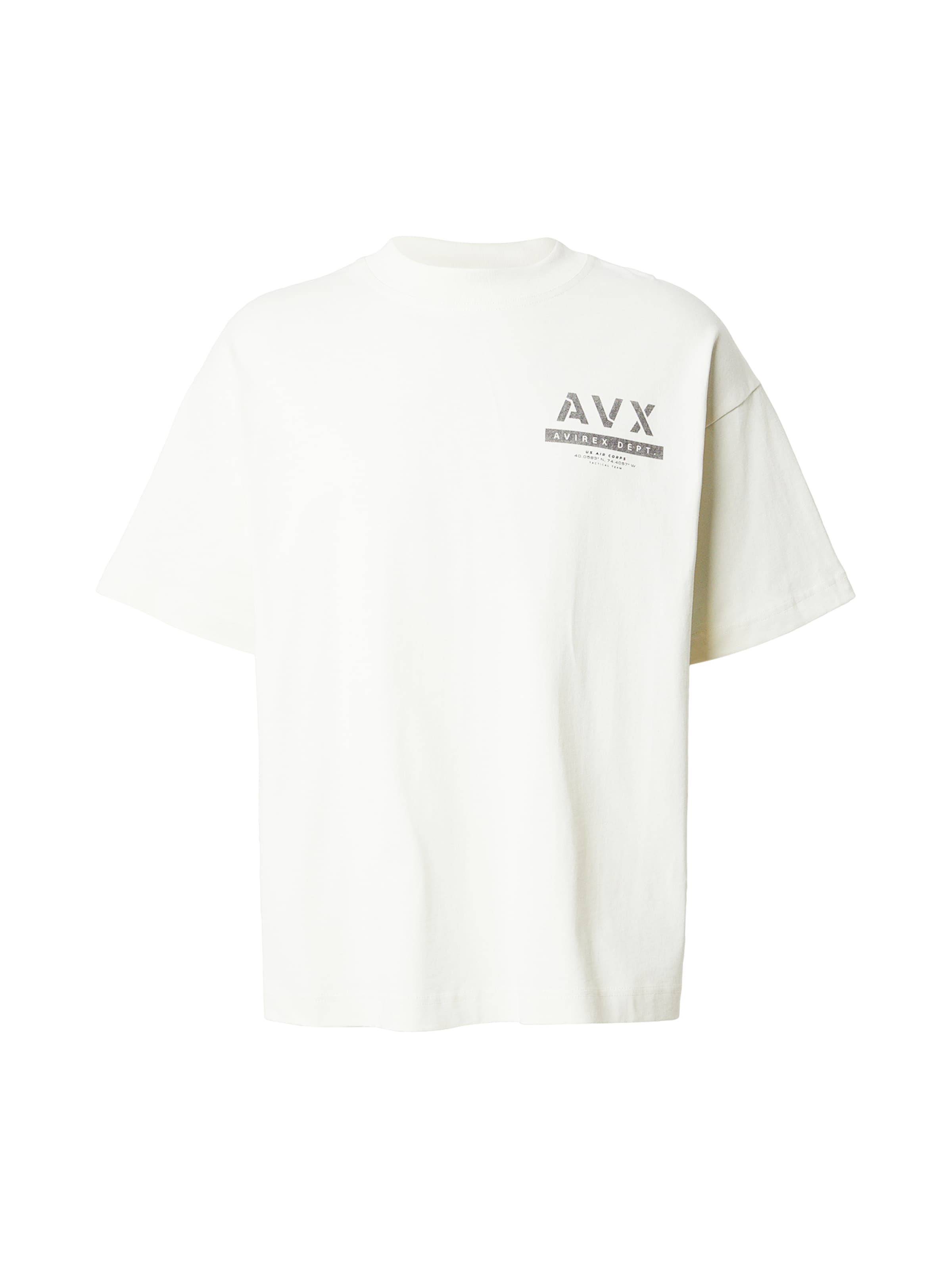 Avirex Shirt 'AIRMAN' in White: front