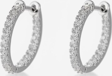Cala Rose Earrings 'HANNAH' in Silver: front