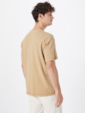 T-Shirt 'Red Tab Vintage' LEVI'S ® en marron