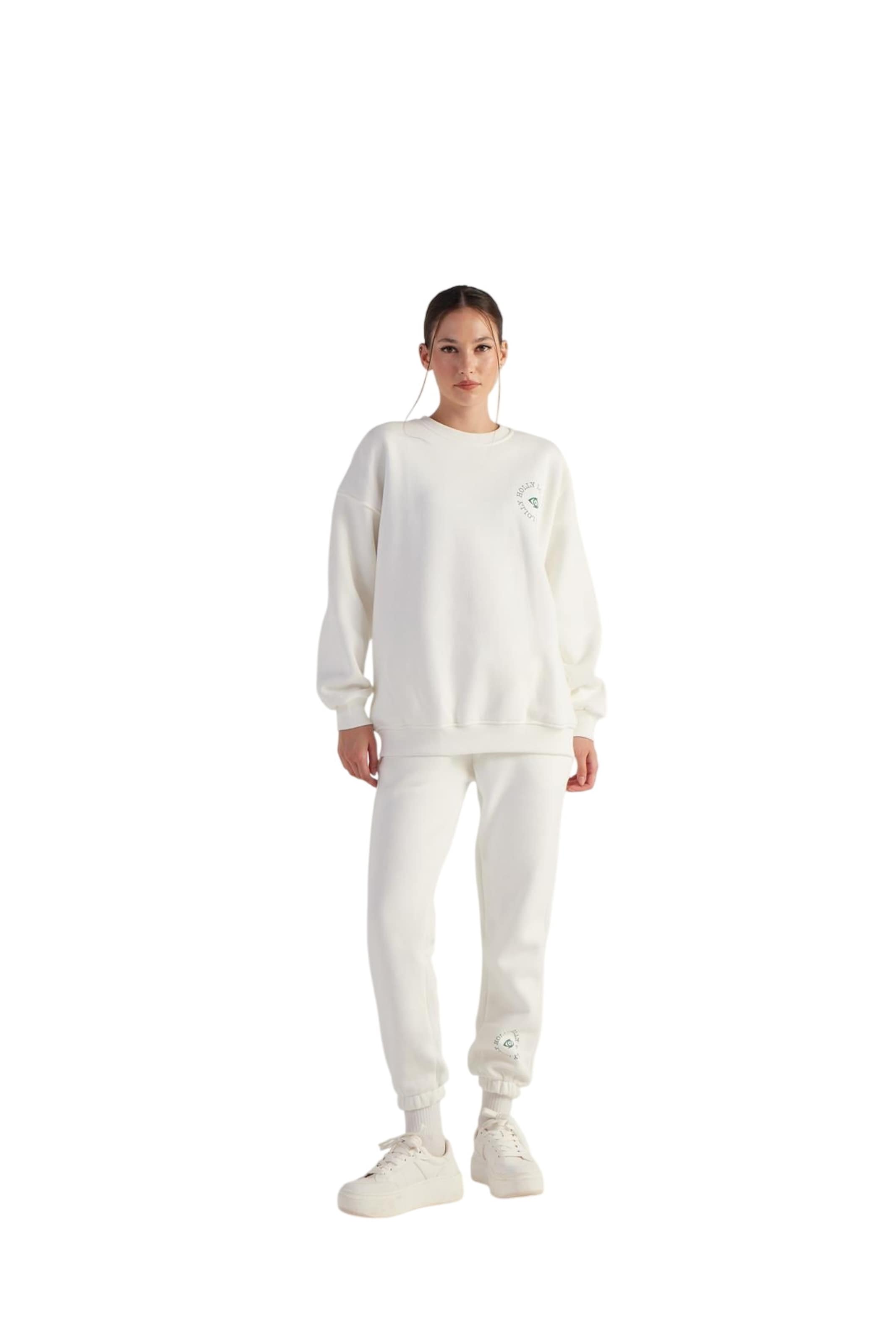 HOLLY LOLLY Sweatshirt in Beige