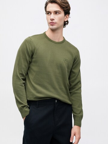 Barbour Sweter w kolorze zielony