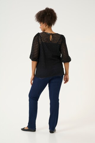 Camicia da donna di KAFFE CURVE in nero