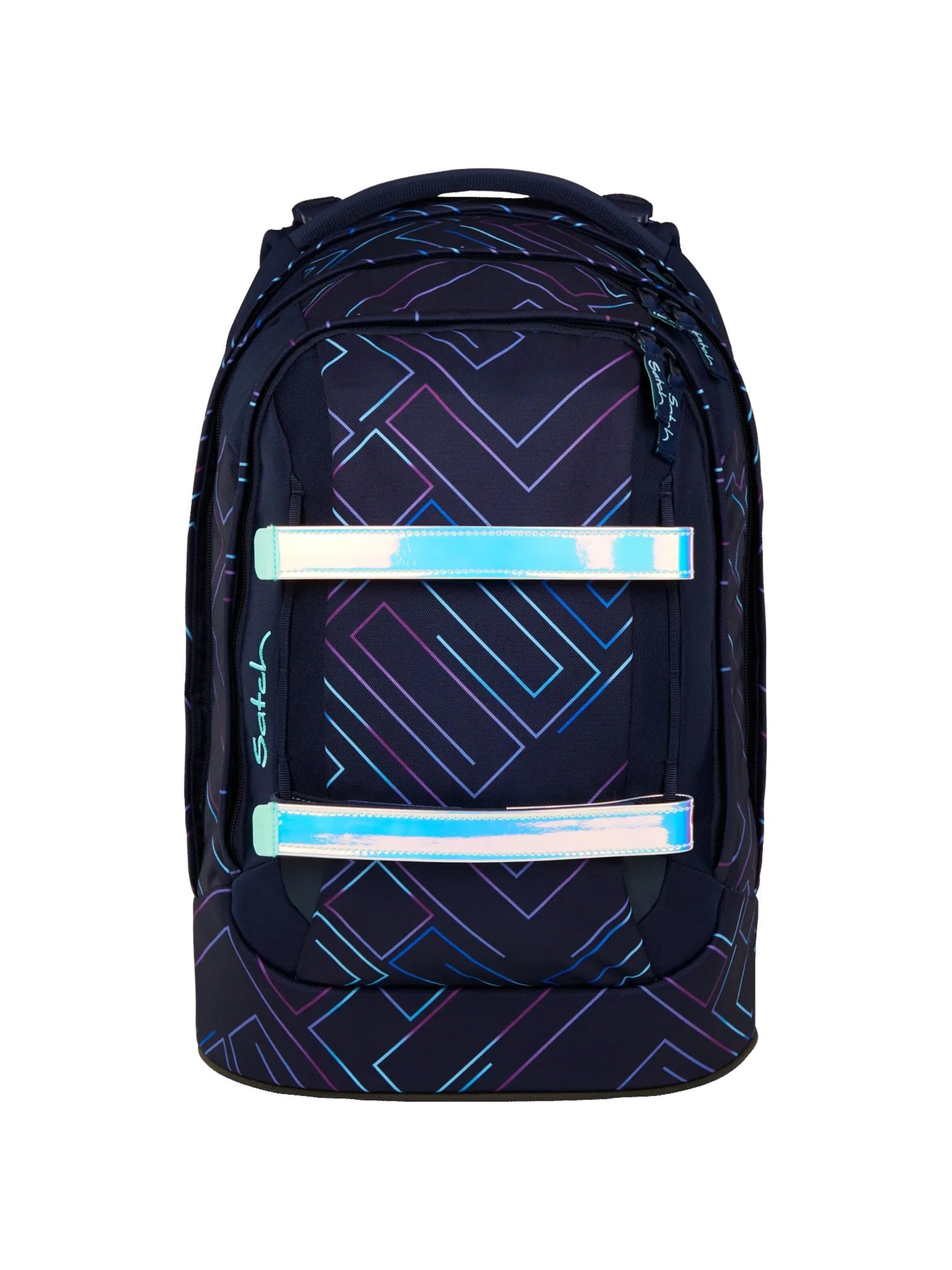 Satch Backpack 'Schulrucksack pack' in Purple: front