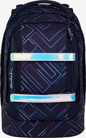 Satch Backpack 'Schulrucksack pack' in Purple: front
