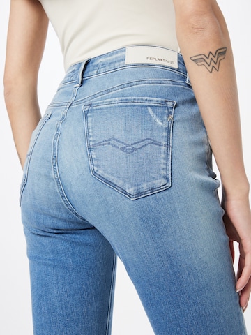 REPLAY Skinny Jeans 'Luzien' in Blauw