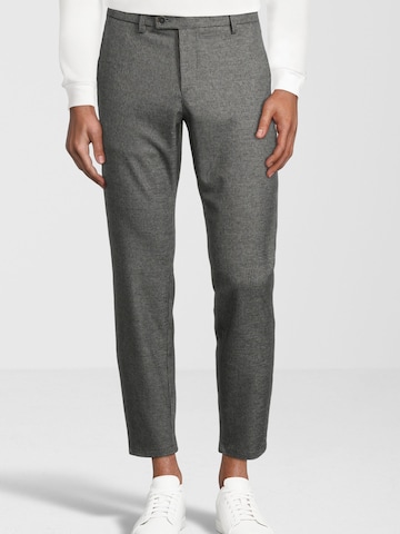 Steffen Klein Slimfit Broek in Zwart