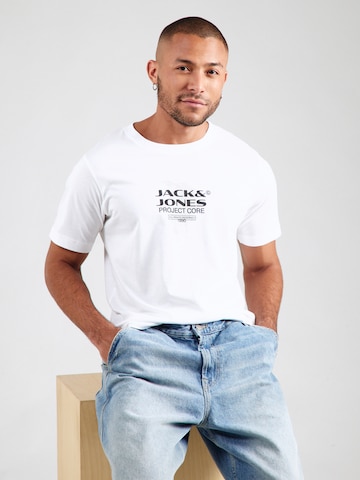 JACK & JONES Särk, värv sinine: eest vaates