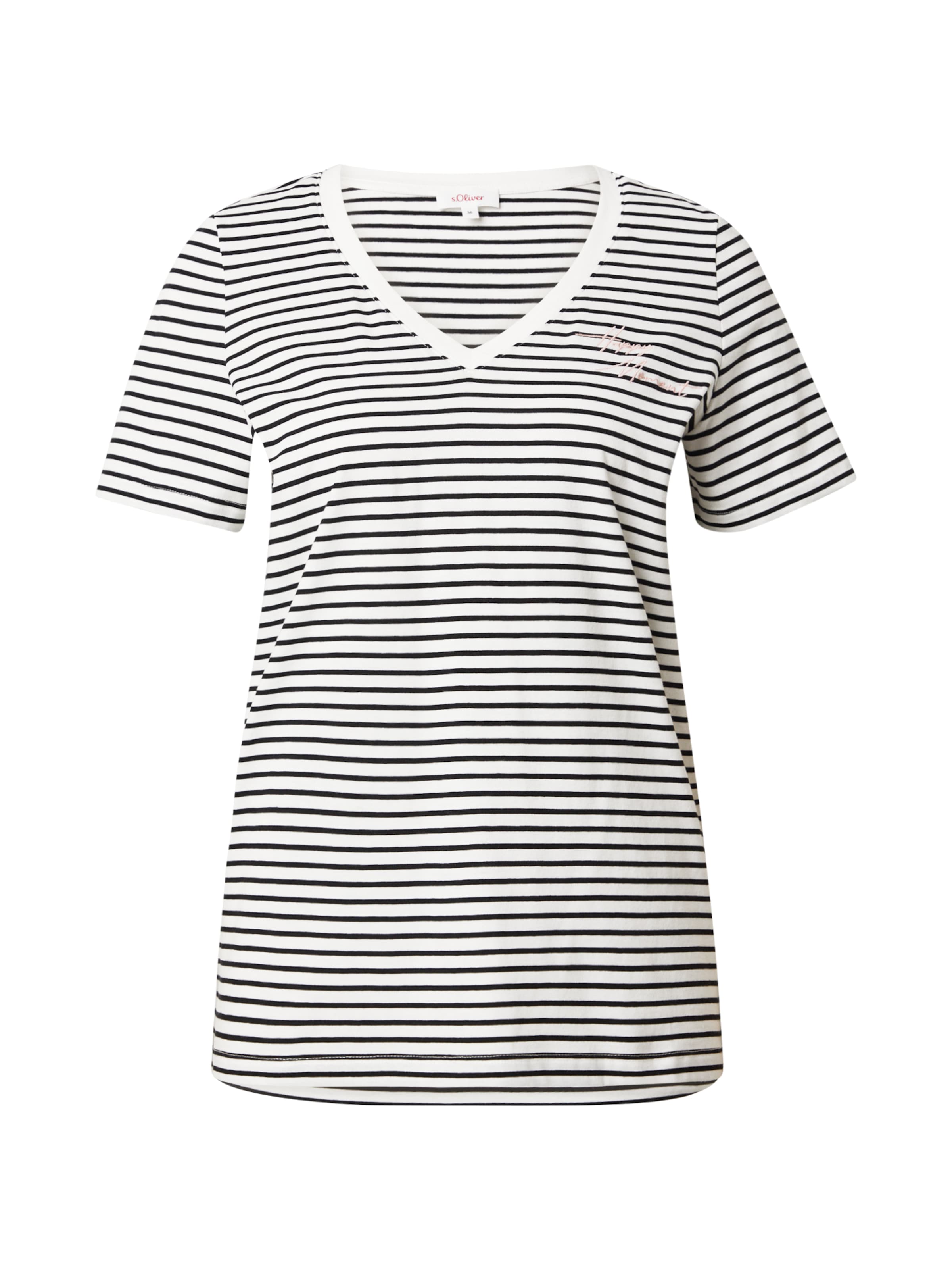 s.Oliver RED LABEL Shirt in Schwarz: Vorderseite