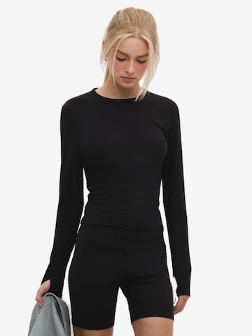 No Matter What Shirt in Black: front