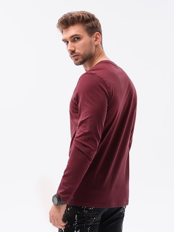 Ombre Shirt 'L136' in Rood