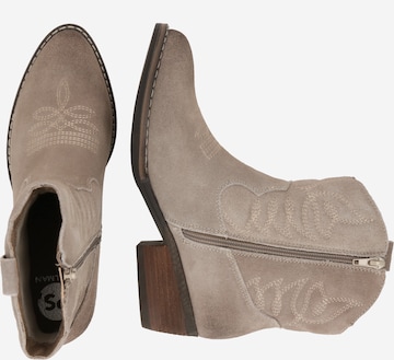 PS Poelman - Botas de cowboy em castanho