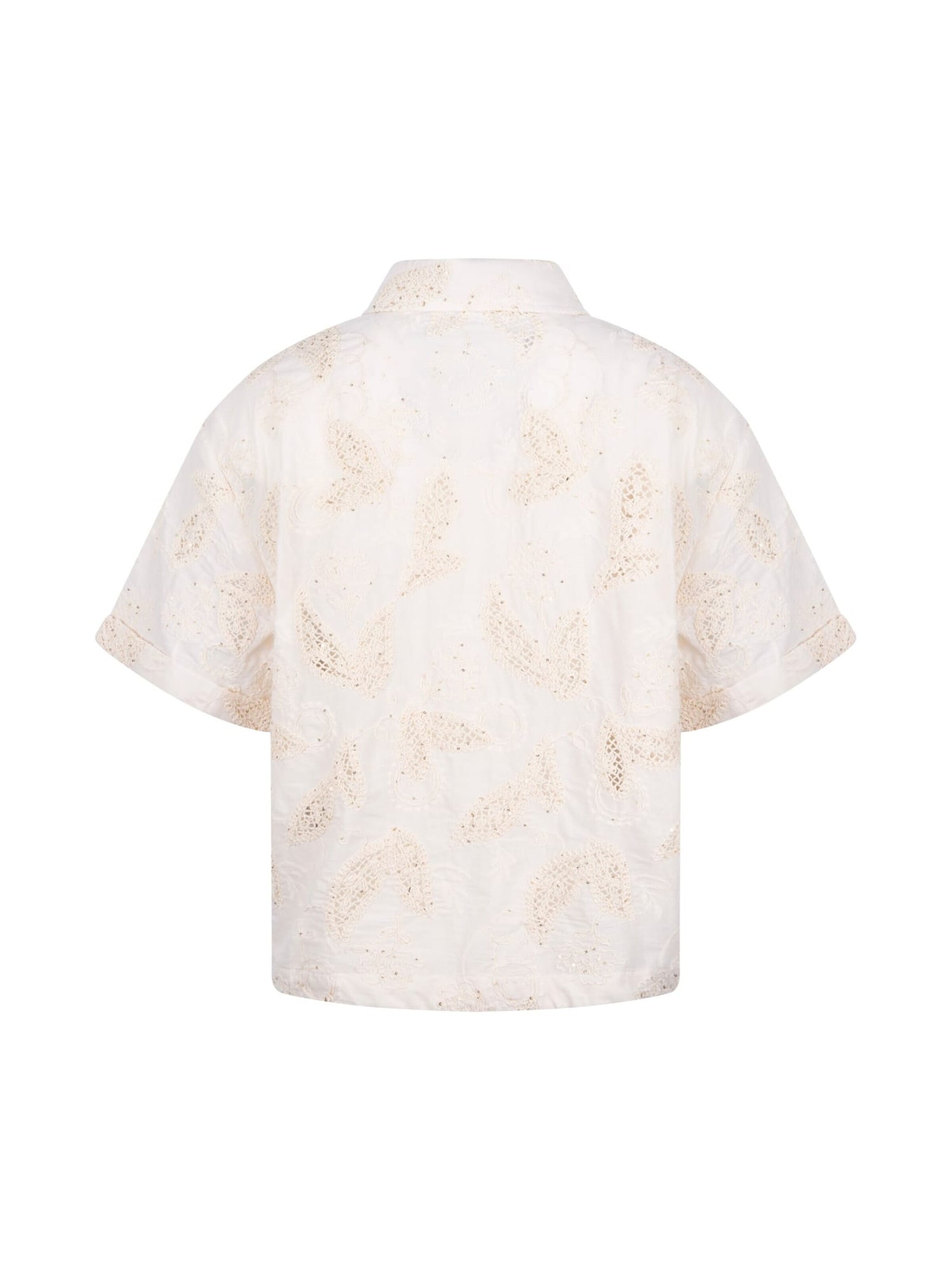 nukus Blouse in Beige