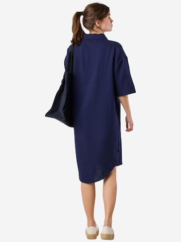 Seaside Shirt Dress in Blue
