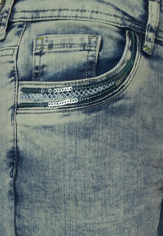 CECIL Loosefit Jeans in Groen