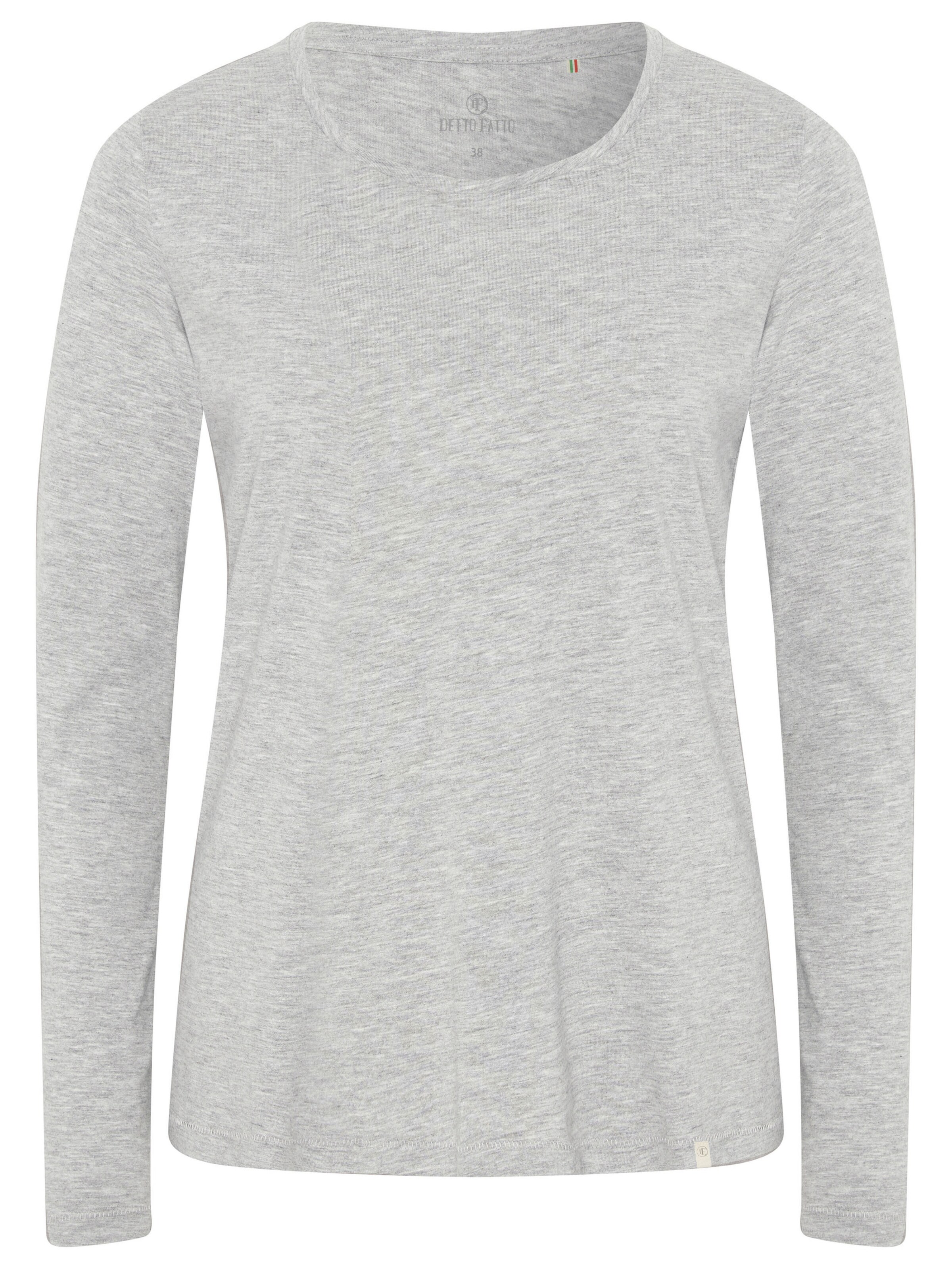Detto Fatto Shirt in Grey: front