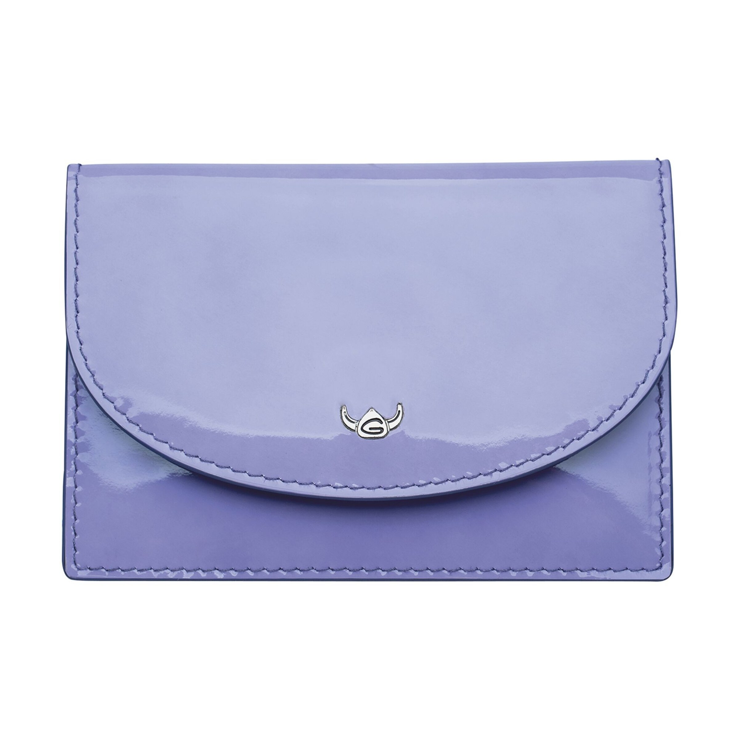 Portamonete 'Carrara' di GOLDEN HEAD in lilla: frontale