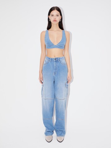 LeGer by Lena Gercke Loosefit Jeans 'Mirell Tall' in Blau