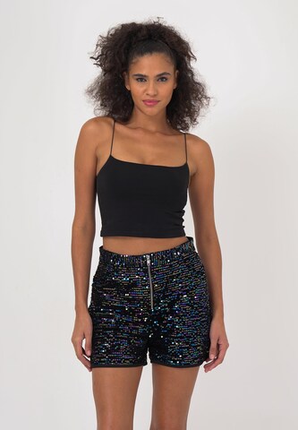 FRESHLIONS Regular Shorts 'Yara' in Lila: Vorderseite