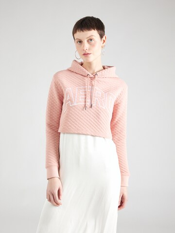 AÉROPOSTALE Sweatshirt in Pink: predná strana