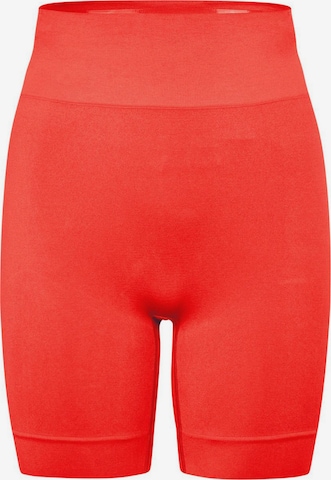 Leggings 'Honest' Lykkeland Atelier en rouge : devant