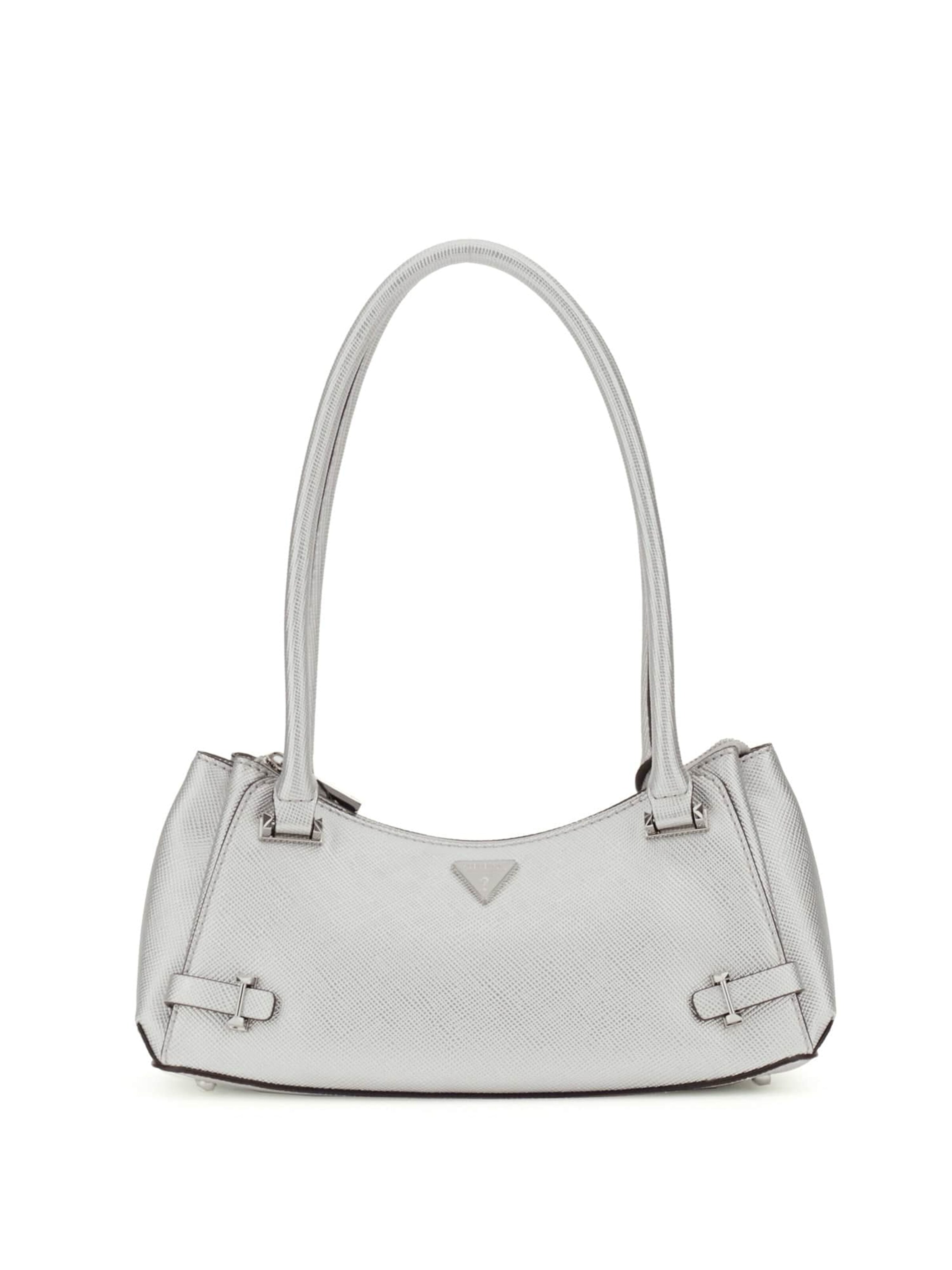 GUESS Shoulder Bag 'Rosalba' in Silver: front
