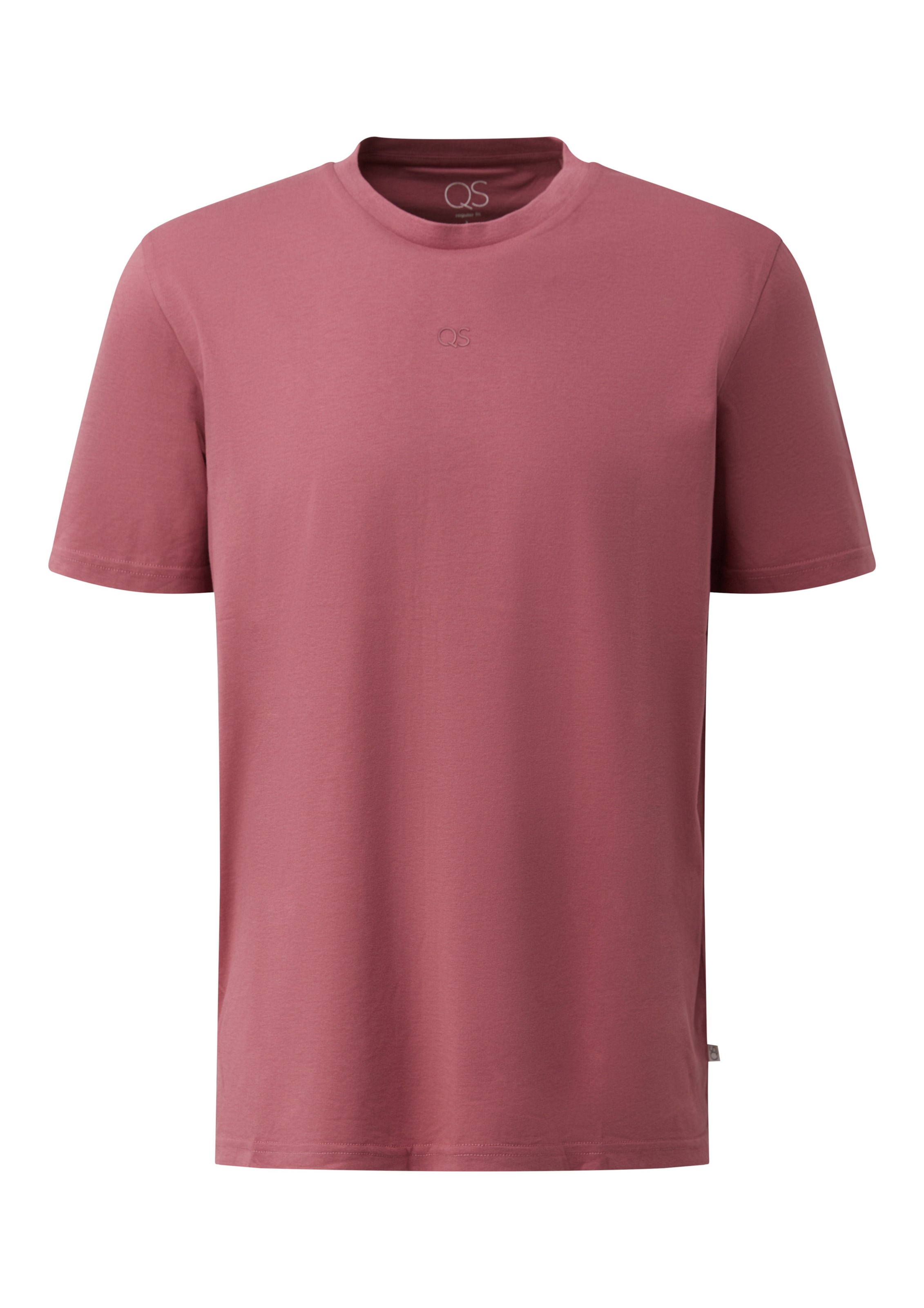 T-Shirt QS en rose : devant