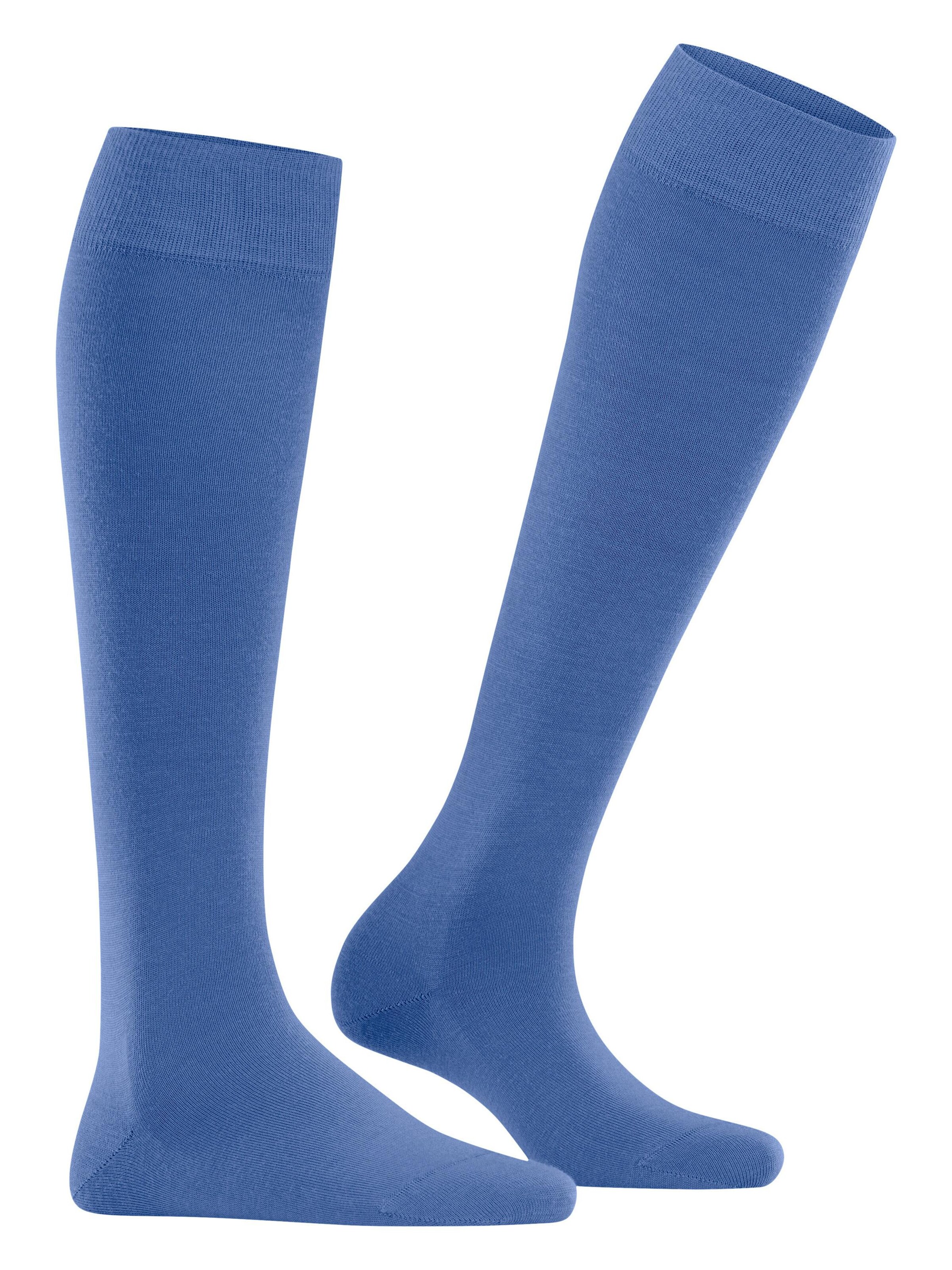 FALKE Knee High Socks in Blue