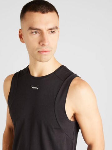 T-Shirt fonctionnel 'Triblend' PUMA en noir