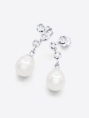 Ateliers Saint Germain - Pendientes 'WAGRAM' en blanco