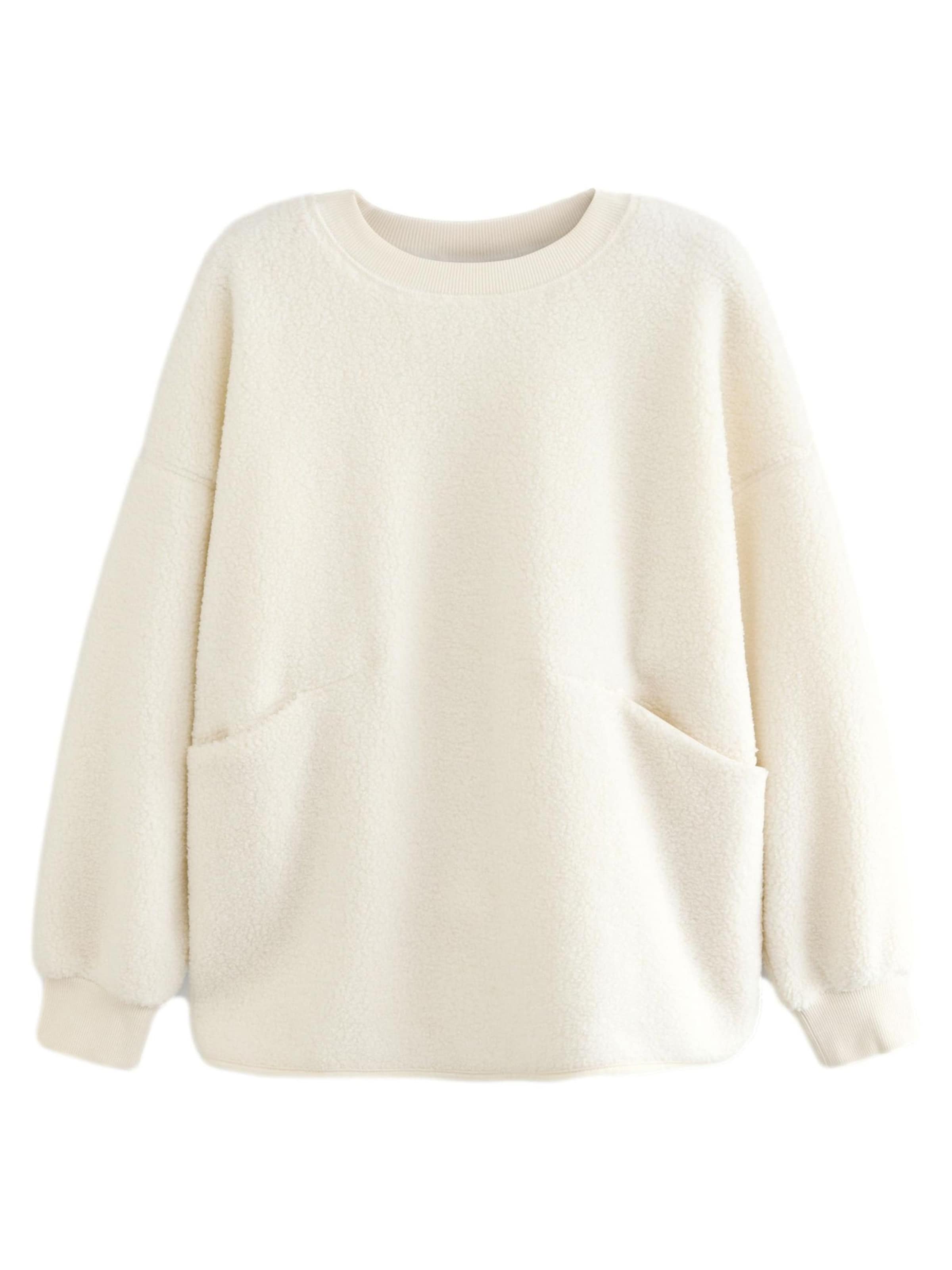 Next Trui in Beige: voorkant