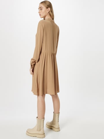 minimum Shirt Dress 'BINDIE' in Brown