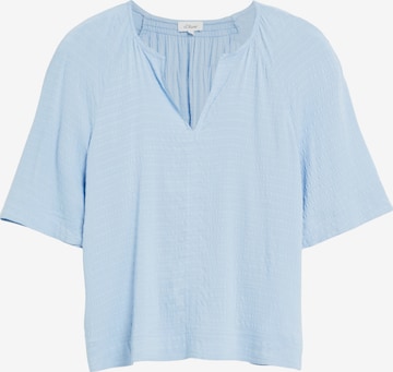 s.Oliver Bluse in Blau: Vorderseite