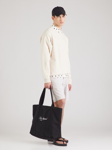 Sweat-shirt 'SLHRELAXALBAN' SELECTED HOMME en beige