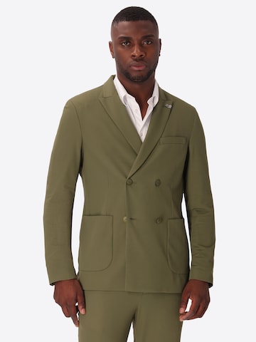 Distretto12 - Ajuste regular Chaqueta saco en verde: frente