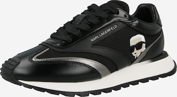 juoda Karl Lagerfeld Sportbačiai be auliuko: priekis