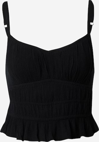 HOLLISTER Top in Black: front