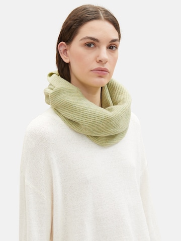 TOM TAILOR DENIM Scarf in Green: front