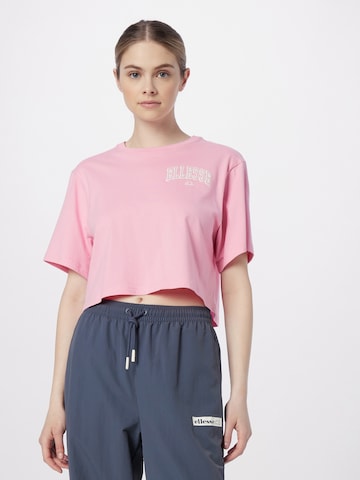 ELLESSE Shirt 'Beneventi' in Pink: front