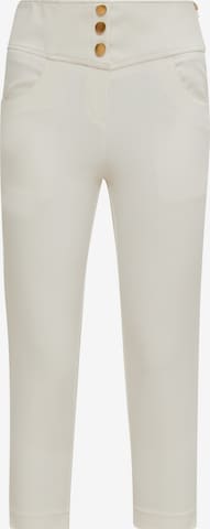 COMMA Skinny Pants in White: front