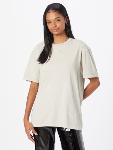 Nasty Gal Shirt in Beige: front