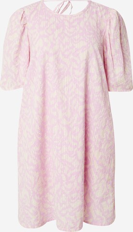 Robe 'ANKA' Fransa en rose : devant