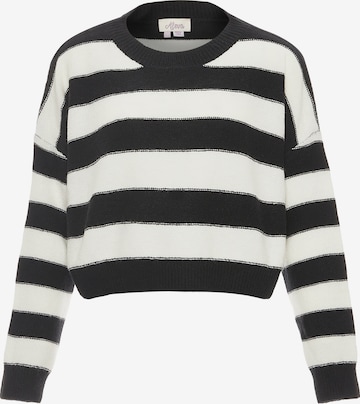 jauktas krāsas aleva Džemperis: no priekšpuses