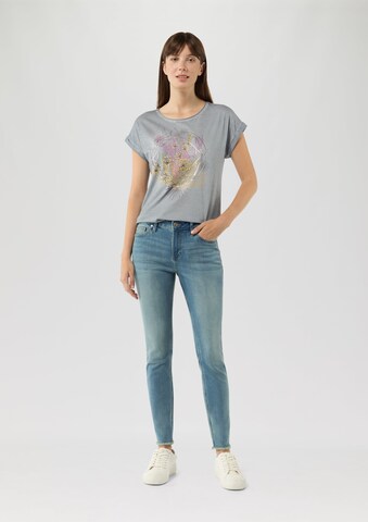 Skinny Pantaloni 'Sadie' di QS in blu