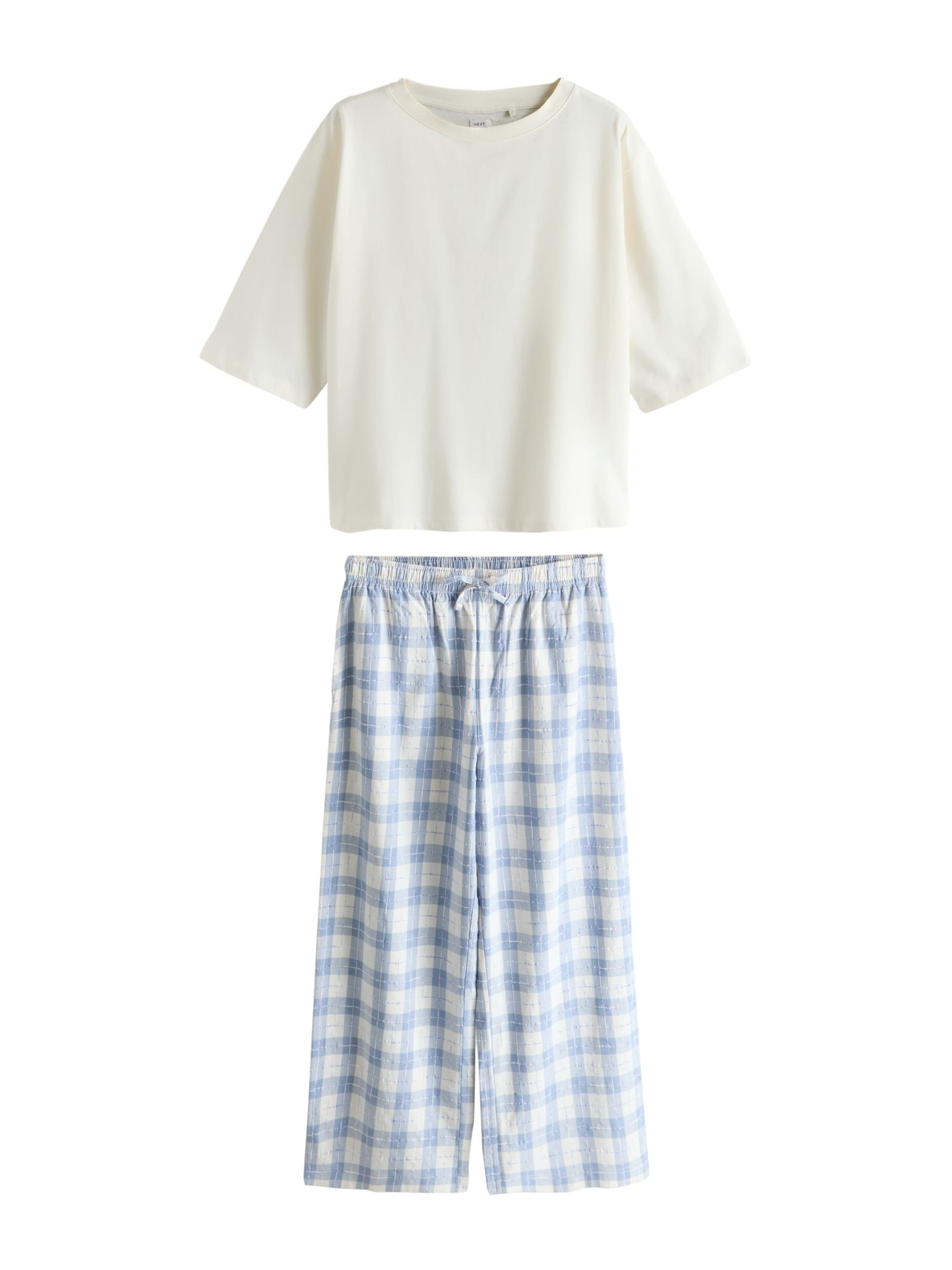 Next Pidžama, krāsa - debeszils / balts, Preces skats