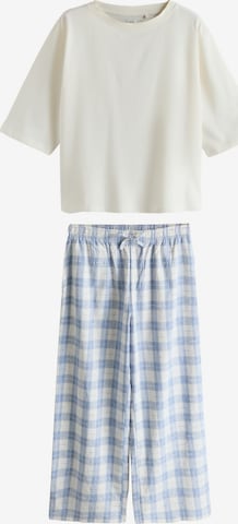 Next Pyjama värissä sininen: etupuoli