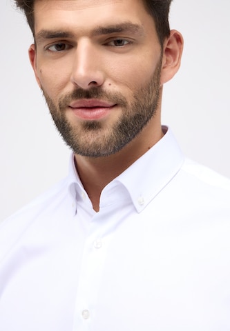 ETERNA Regular fit Button Up Shirt in White
